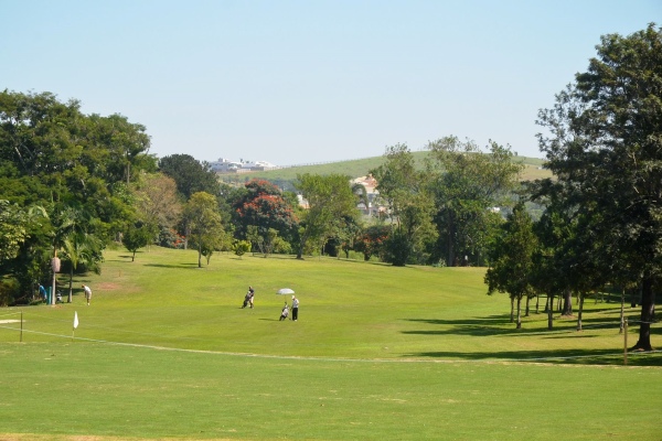 Der Santa Rita Golfplatz im AEJS Sportclub in Sao Jose dos Campos im Bundestaat Sao Paulo.