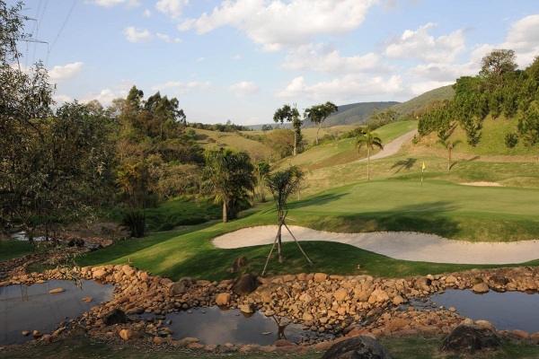 Golfplatz vom Reserva Portal Japy Golfclub in Jacare.