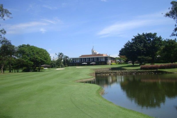 Das Clubhaus vom Sao Paulo Golfclub.