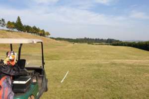 Drivingrange vom Golfplatz vom Imperial Golfclub in Braganca Paulista.
