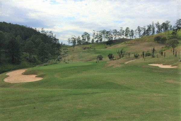 Blick auf den Golfplatz der Fazenda Sertao bei Campinas im Bundesstaat Sao Paulo.