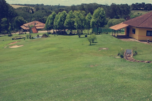 Golfplatz vom Agua Viva Golfclub in Maua da Serra im Bundesstaat Parana.