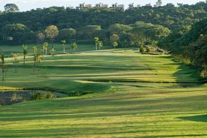 Der Golfplatz vom Aguativa Ferienresort im Bundesstaat Parana.
