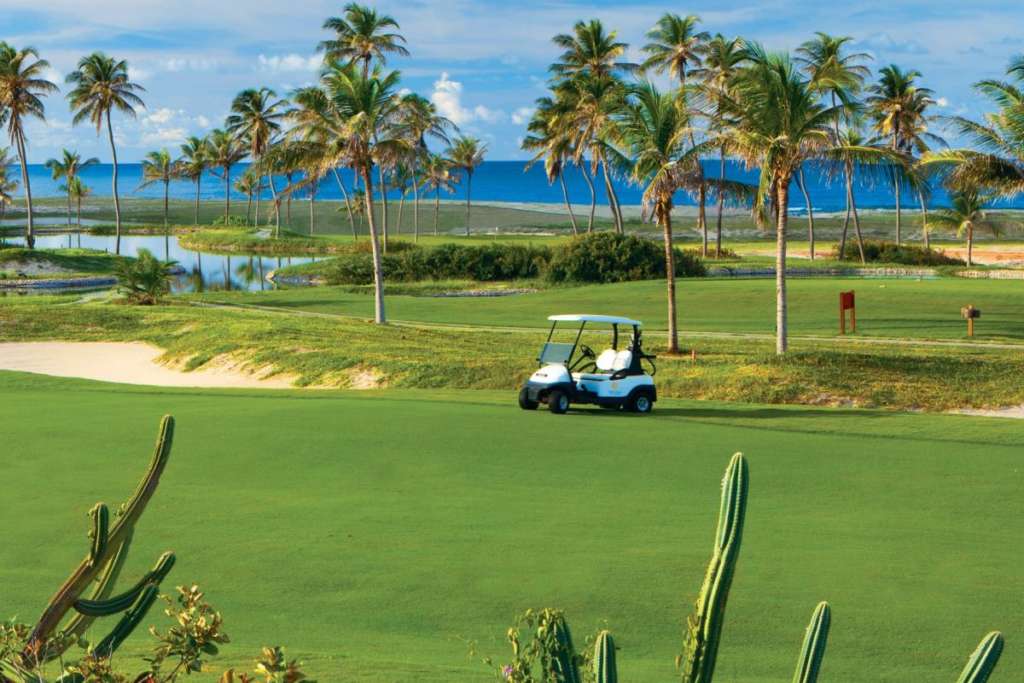 Cart vom Aquiraz Riviera Golfclub in Ceara und in der Nähe von Fortaleza.
