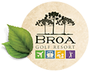 Logo vom Broa Golfclub und Resort in Itirapina.