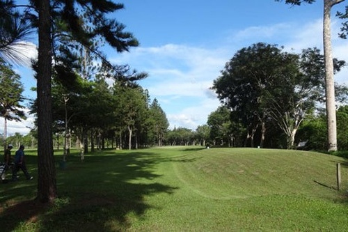 Blick auf den Golfplatz vom Castanhal Golfclub im Bundesstaat Para.