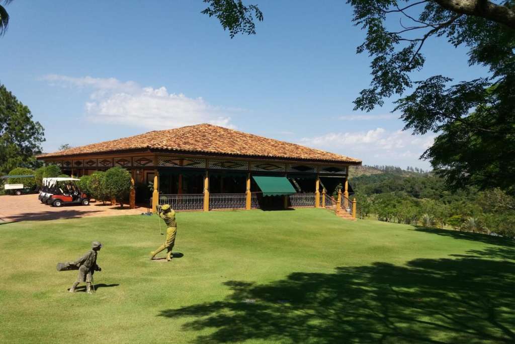 Clubhaus vom Fazenda Guariroba Golfclub bei Campinas.
