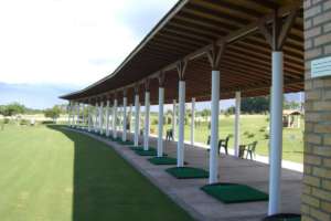 Drivingrange vom Glofplatz im Costao Golfclub in Florianopolis.