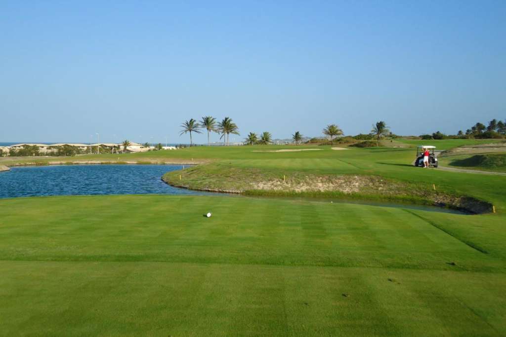 Seen vom Aquiraz Riviera Ocean and Dunes Golfclub in der Nähe von Fortaleza.