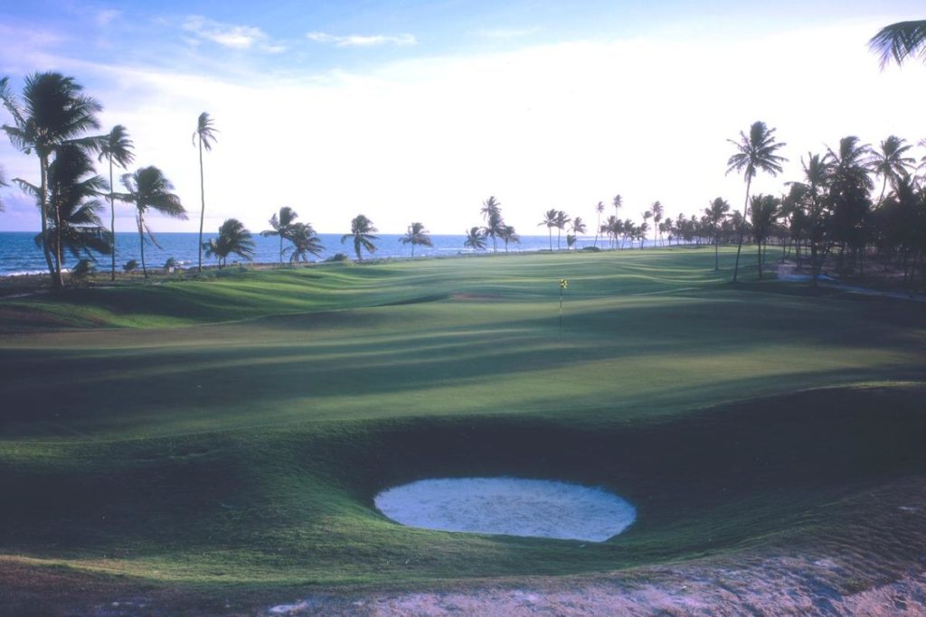 Finale hole am am Golfplatz vom Iberostar Praia Forte Golfclub.