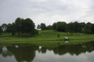 See am Golfplatz vom International Golfclub 500 in Guaratingueta.