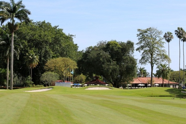 Der renovierte Golfplatz vom Itanhanga Golfclub in Rio de Janeiro.