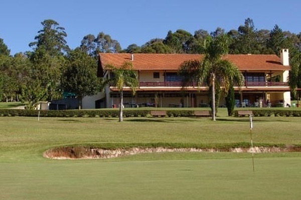 Clubhaus vom Ponta Grossa Golfclub in Palmeira im Bundesstaat Parana.