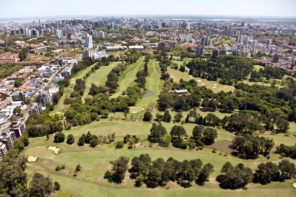 Golfplatz vom Porto Alegre Country Golfclub im Bundesstaat Rio Grande do Sul.