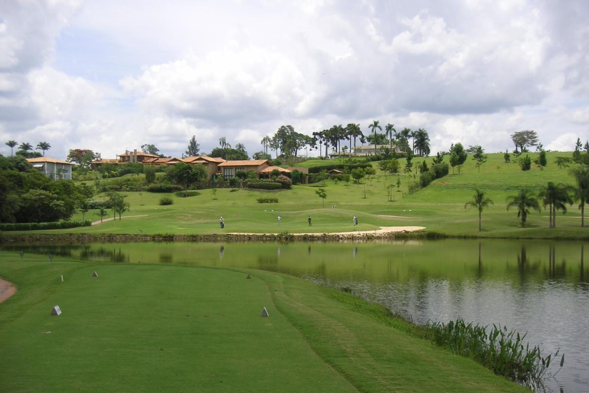 Siedlung am Golfplatz vom Quinta da Baroneza Golfclub in Braganca.