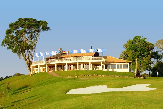 Clubhaus vom Santa Cruz Country Golfclub.